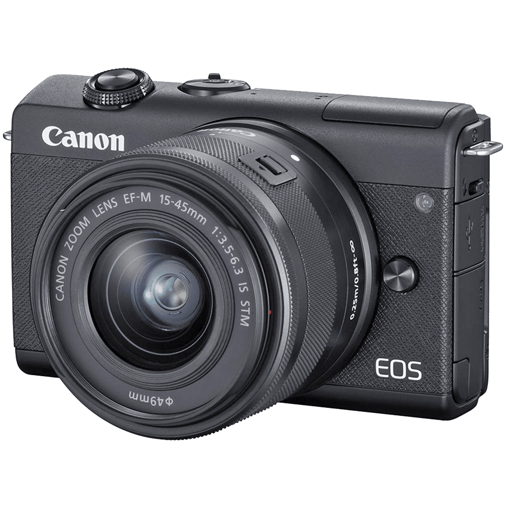 Беззеркальный фотоаппарат Canon EOS M200 с объективом EF-M 14-45/3.5-6.3
