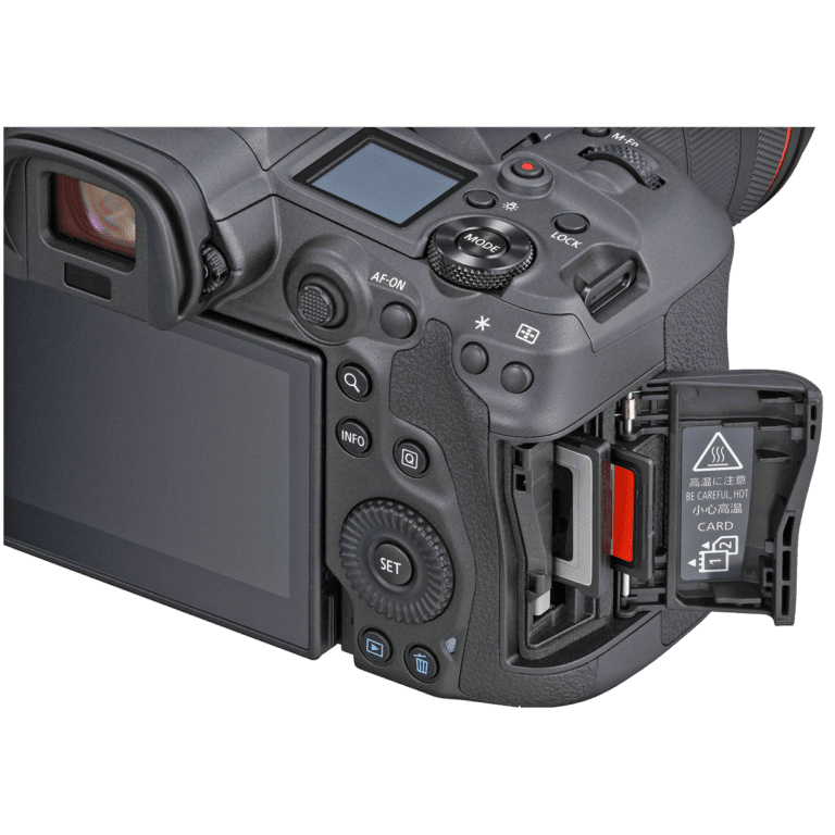 Беззеркальная фотокамера Canon EOS R5 - вид справа png