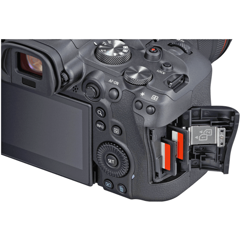 Беззеркальная фотокамера Canon EOS R6 - вид справа png