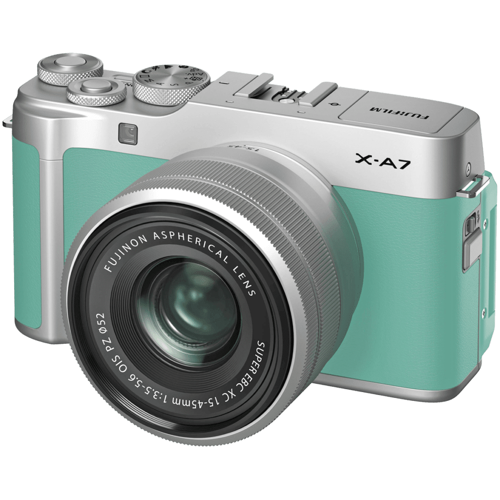 Беззеркальный фотоаппарат Fujifilm X-A7 с объективом Fujinon 14-45/3.5-5.6