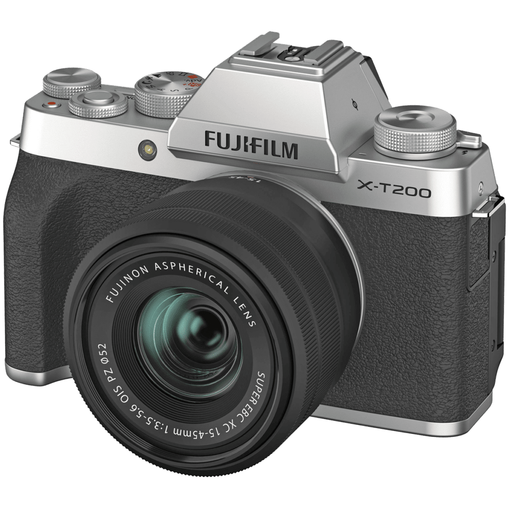 Беззеркальный фотоаппарат Fujifilm X-T200 с объективом Fujinon 14-45/3.5-5.6