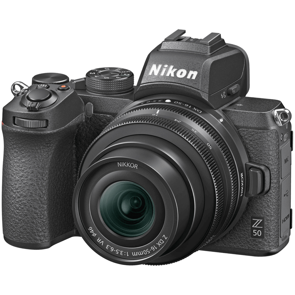 Беззеркальный фотоаппарат Nikon Z50 с объективом Nikkor Z 16-50/3.5-6.3