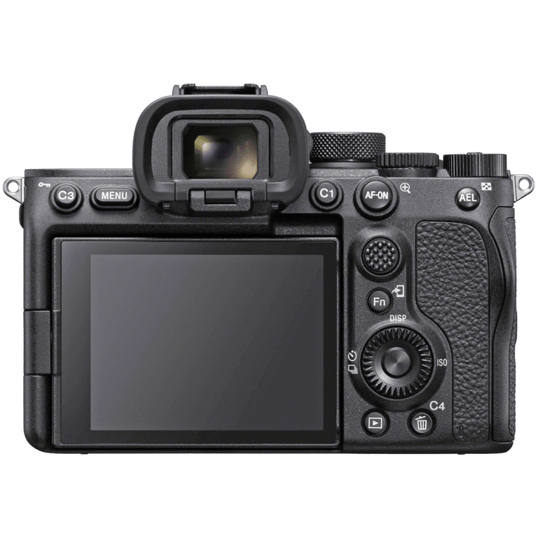 Полнокадровая камера Sony α7S III – вид сзади