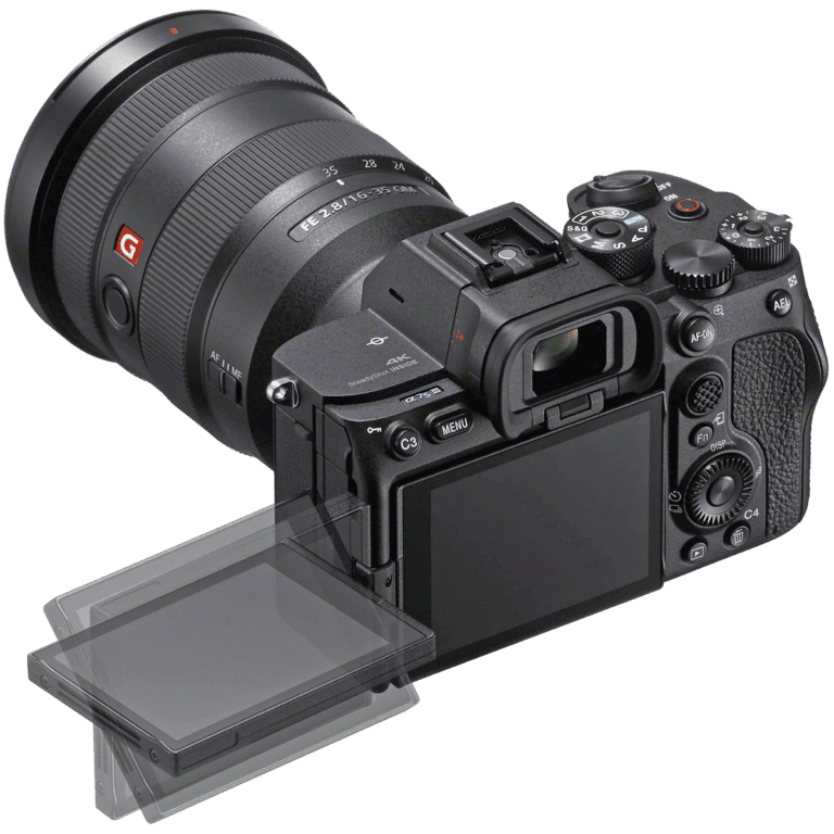 Полнокадровая камера Sony α7S III – поворотно-откидной экран