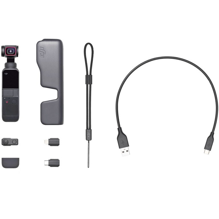 Стабилизированная экшн-камера DJI Pocket 2 - комплект поставки