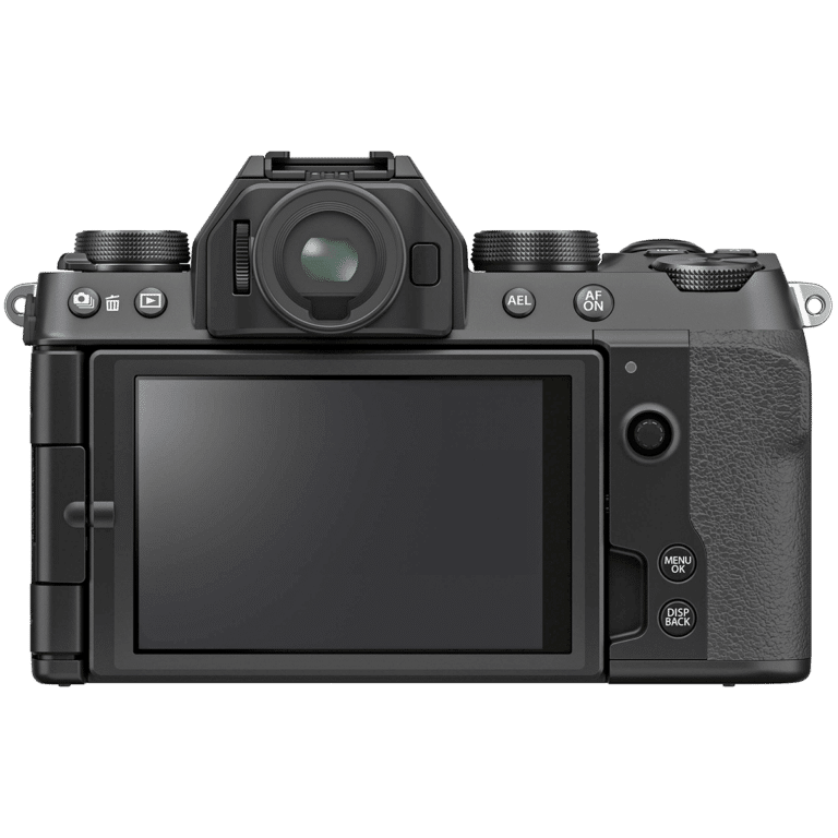 Беззеркальная камера Fujifilm X-S10 - вид сзади