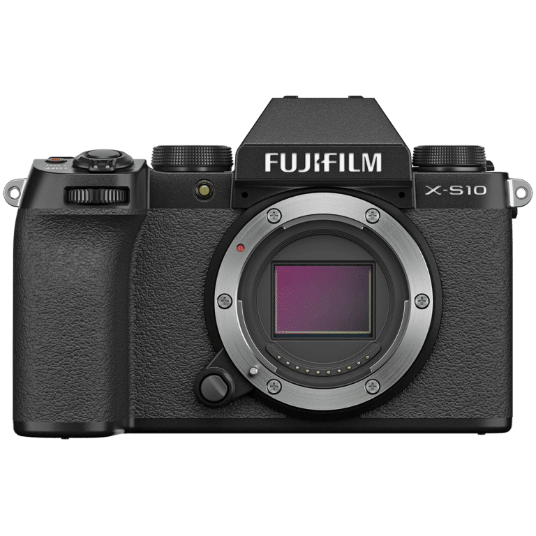 Беззеркальная камера Fujifilm X-S10 - вид спереди