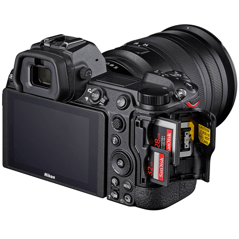 Полнокадровый беззеркальный фотоаппарат Nikon Z 6II - вид сзади