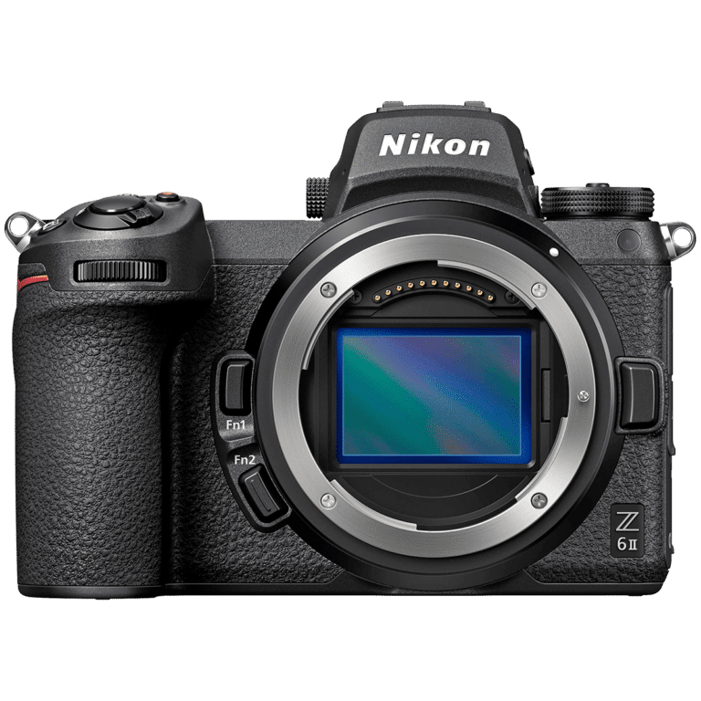 Полнокадровый беззеркальный фотоаппарат Nikon Z 6II - вид спереди