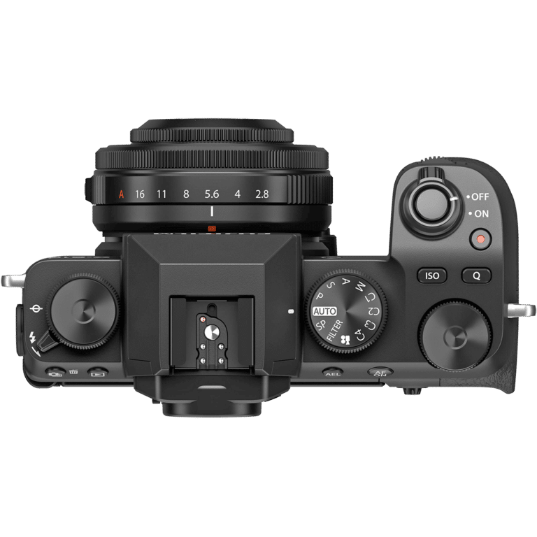Объектив-блинчик Fujinon XF 27mm f/2.8 R WR - на камере PNG