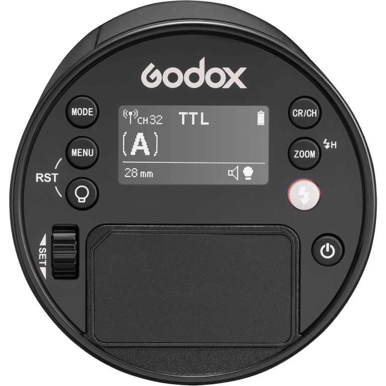 Вспышка Godox AD100pro - вид сзади png