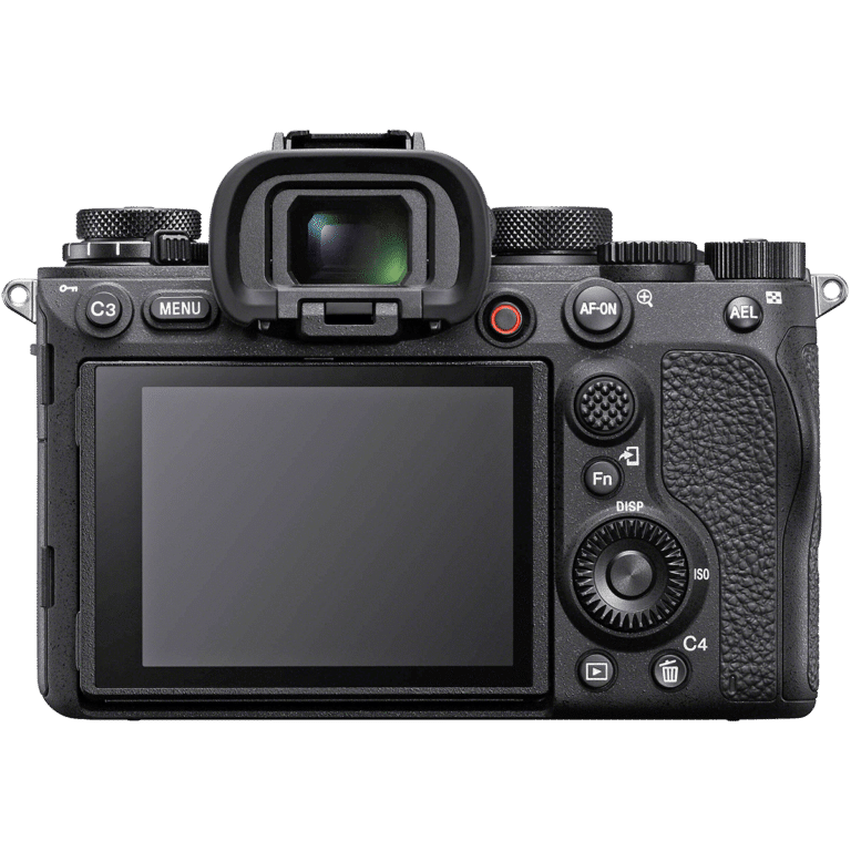 Полнокадровый беззеркальный фотоаппарат Sony Alpha a1 - вид сзади