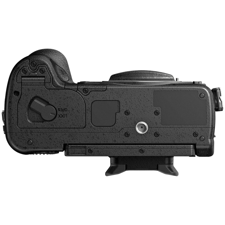 Беззеркальная камера Panasonic Lumix GH5 II - вид снизу PNG