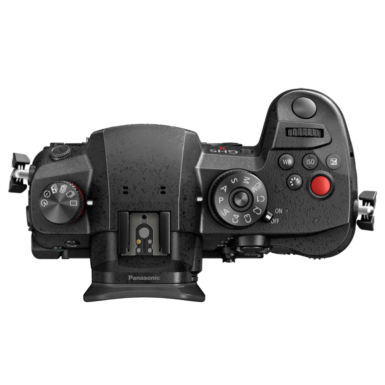 Беззеркальная камера Panasonic Lumix GH5 II - вид сверху PNG