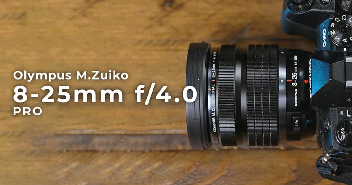 Объектив Olympus M.Zuiko Digital ED 8-25mm f/4 PRO - обложка статьи про новинку от Олимпус