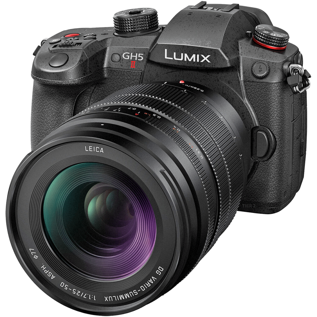 Объектив Panasonic Leica DG Vario-Summilux 25-50mm f/1.7 ASPH. - на камере Lumix GH5 II PNG