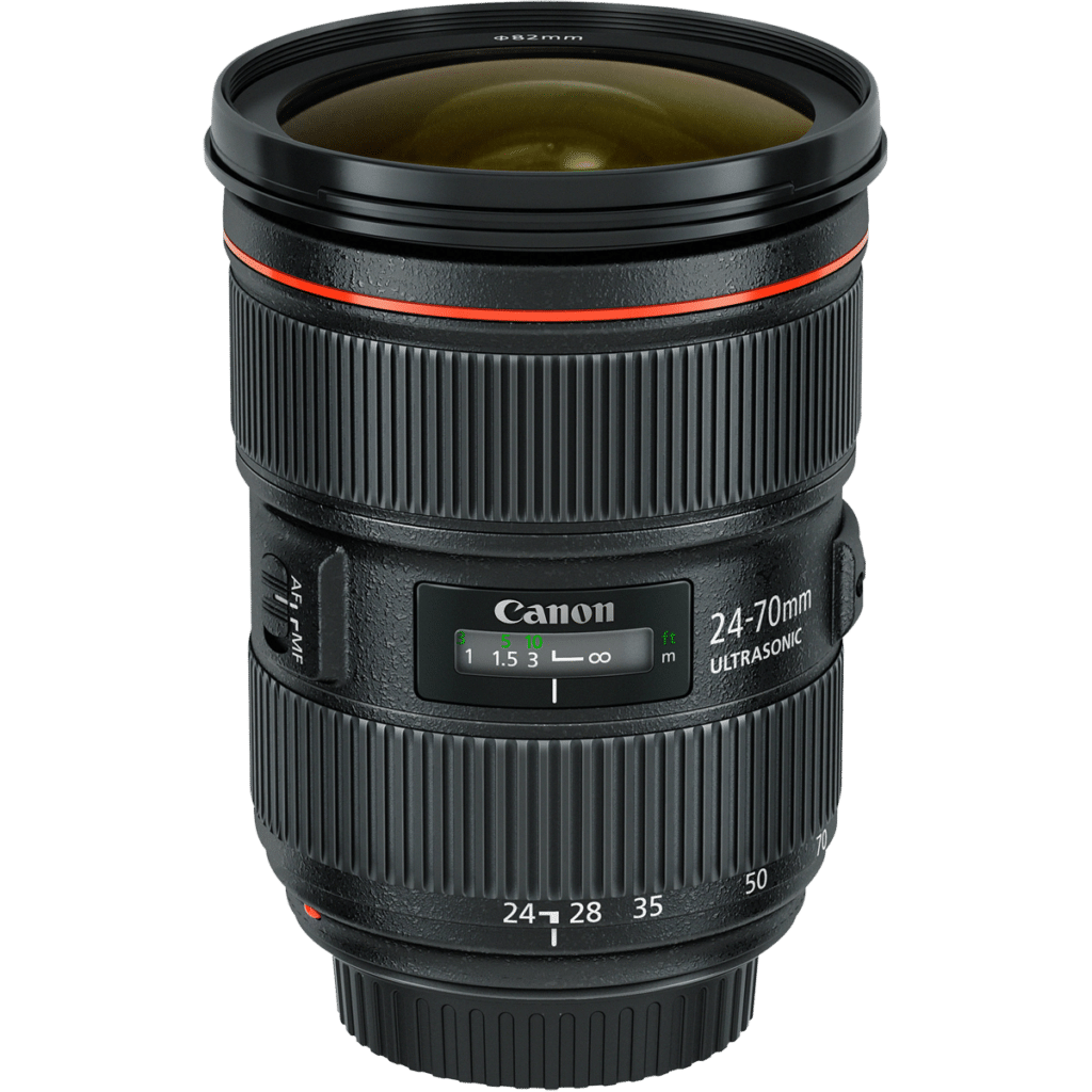 Объектив Canon EF 24-70mm f/2.8L II USM PNG