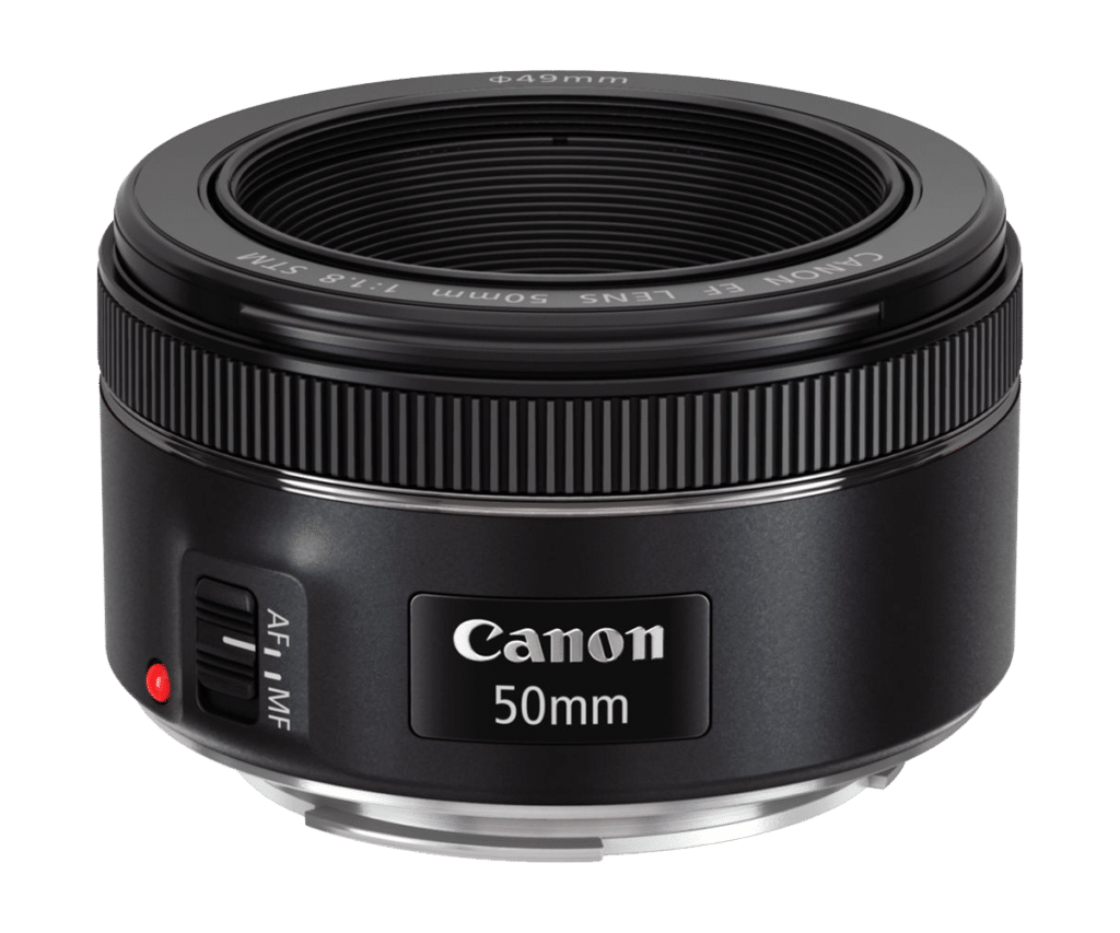 объектив Canon EF 50mm f/1.8 STM PNG