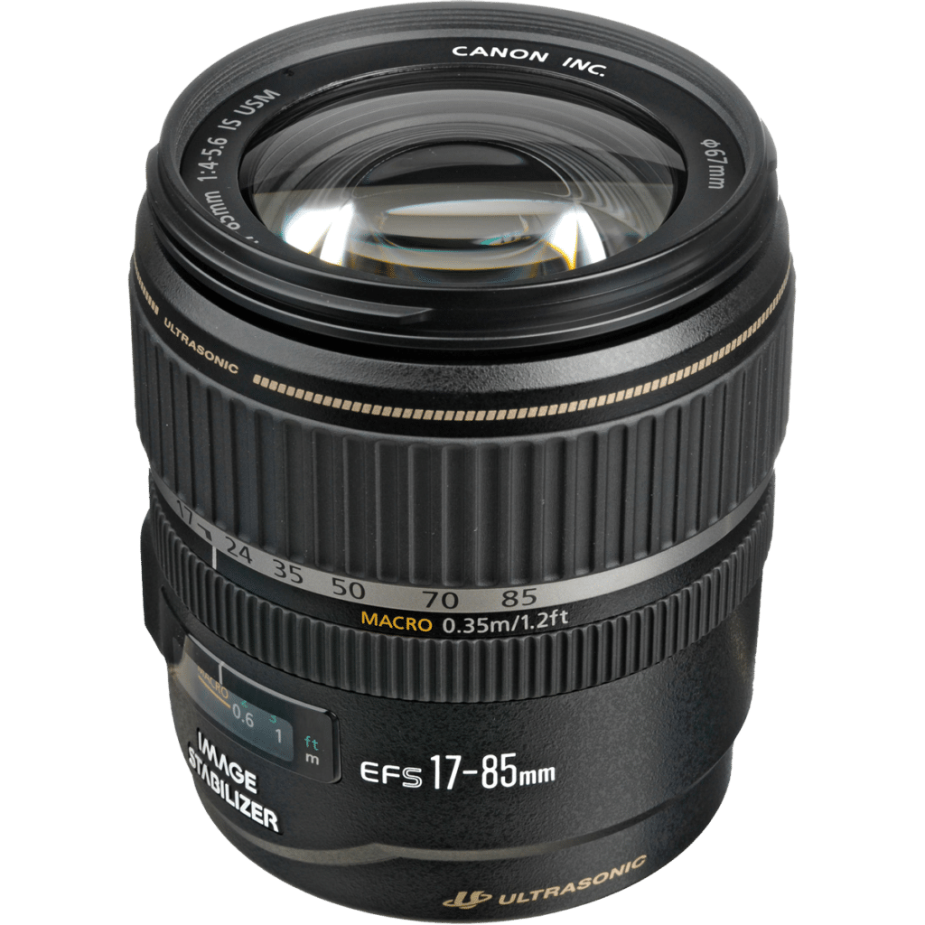Объектив Canon EF-S 17-85mm f/4-5.6 IS USM PNG