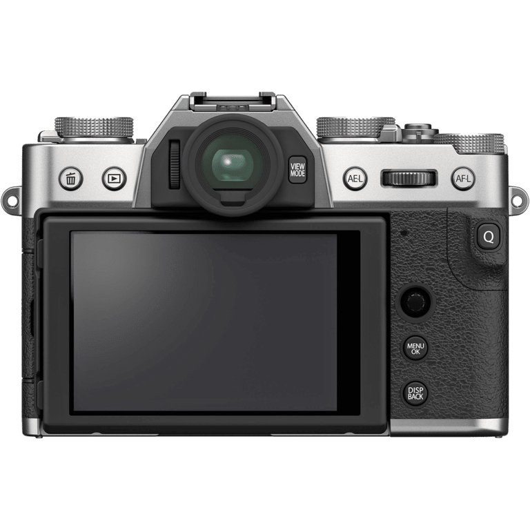 Фотоаппарат Fujifilm X-T30 II - вид сзади PNG