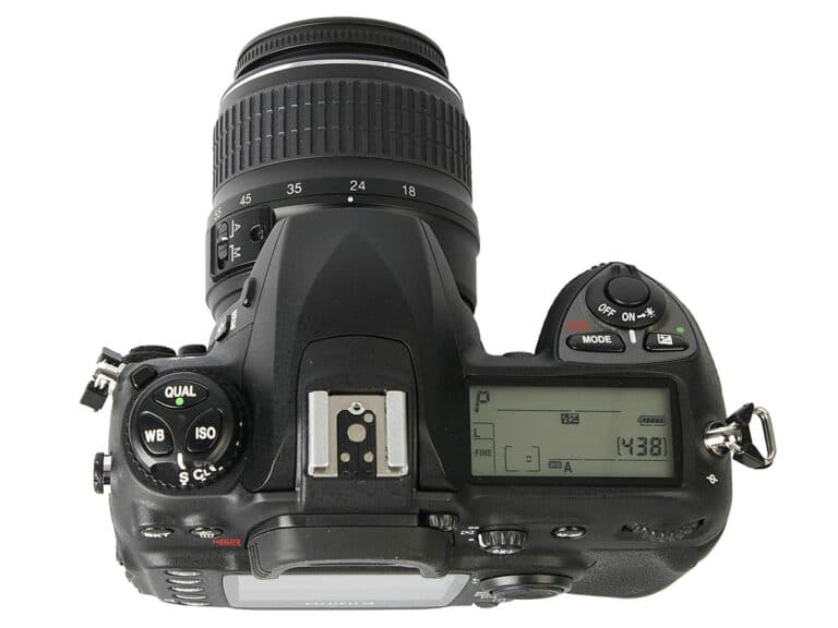 Фотоаппарат Fujifilm FinePix S5 Pro - вид сверху