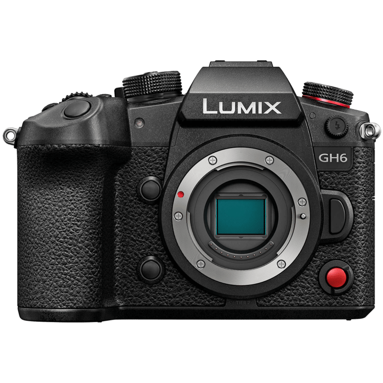 Беззеральний фотоапарат Lumix GH6 - вигляд спереду PNG