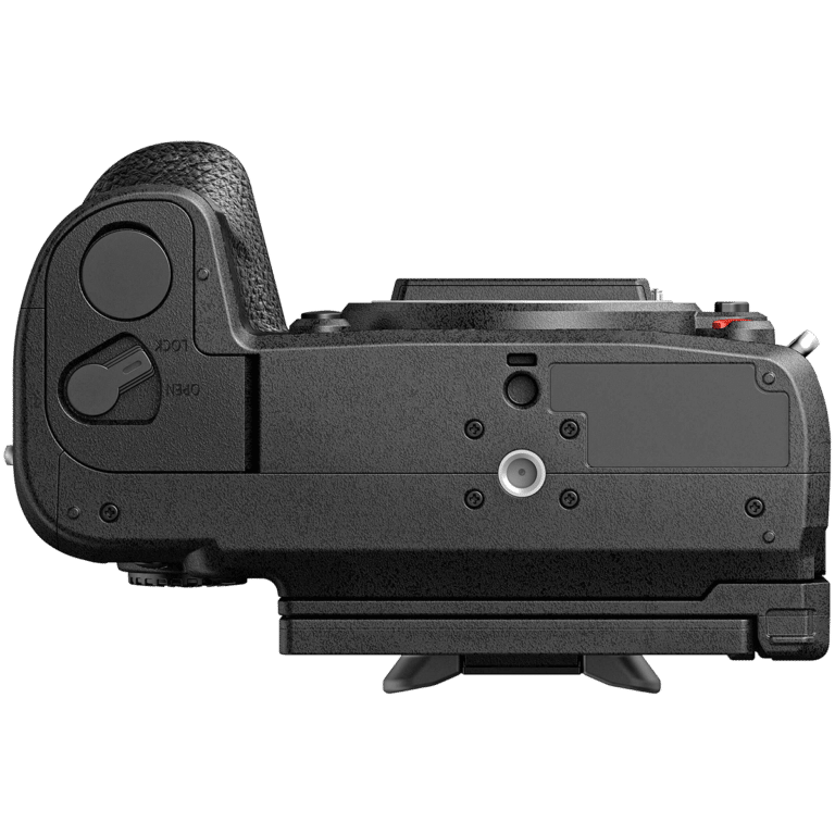 Беззеральний фотоапарат Lumix GH6 - вигляд знизу PNG
