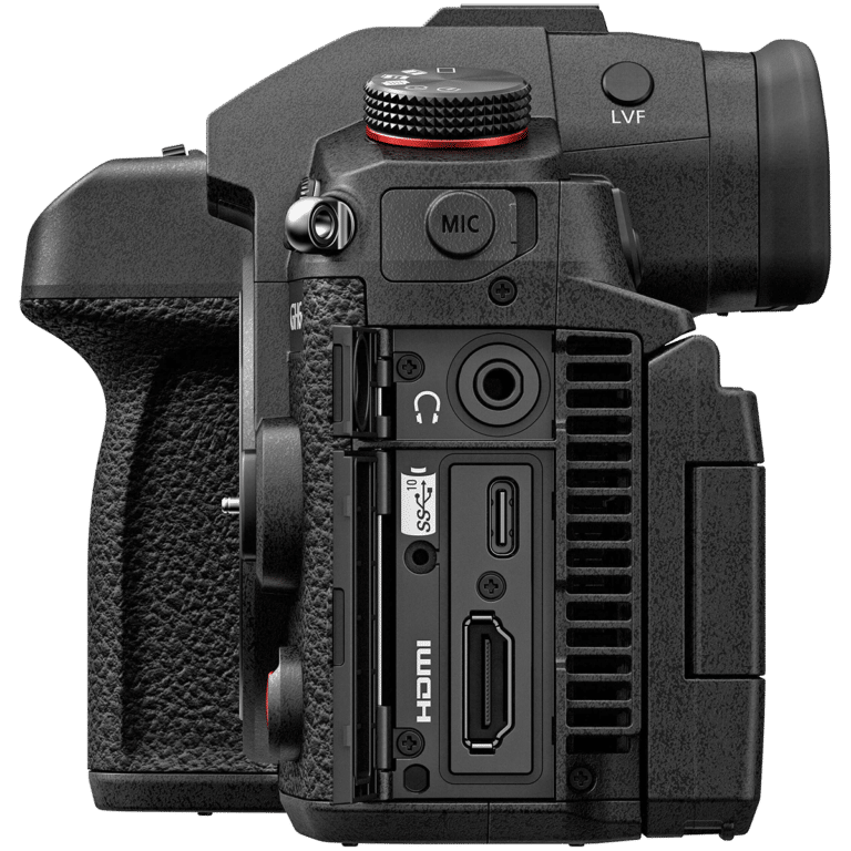Беззеркальний фотоапарат Lumix GH6 - вигляд ліворуч PNG