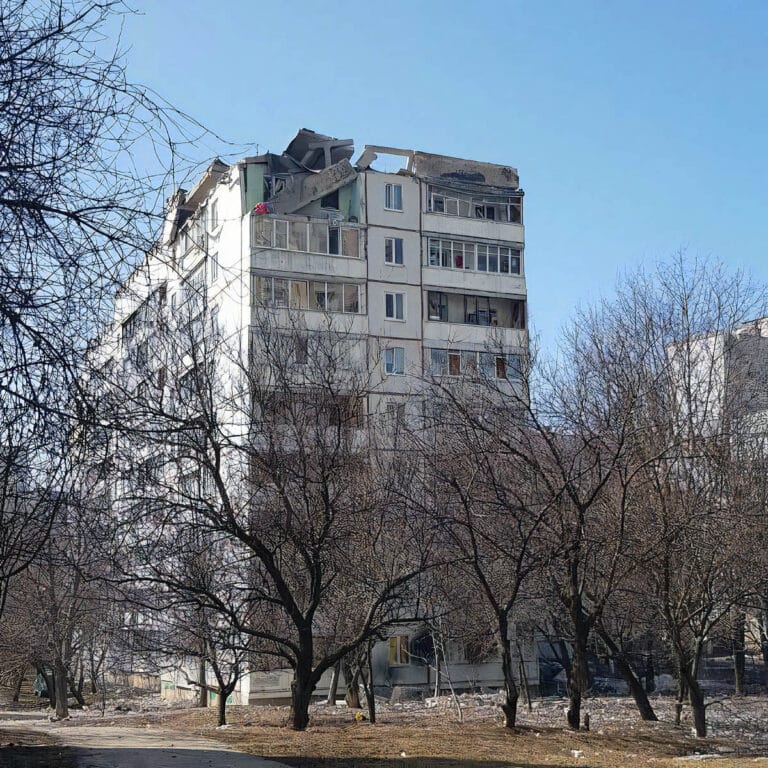Мій зруйнований будинок. Україна, Харків, Північна Салтівка - 01