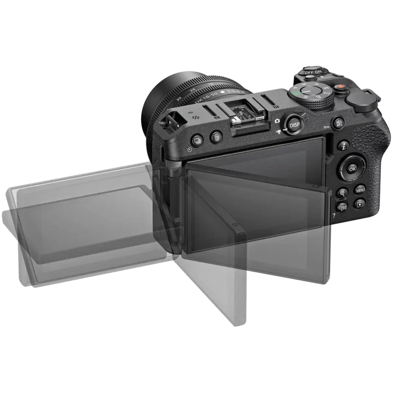 Камера Nikon Z30 – поворотно-откидной экран