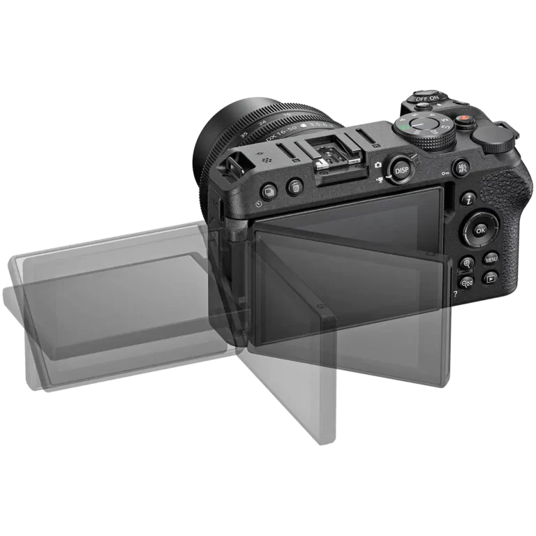 Камера Nikon Z30 - поворотно-откидной экран