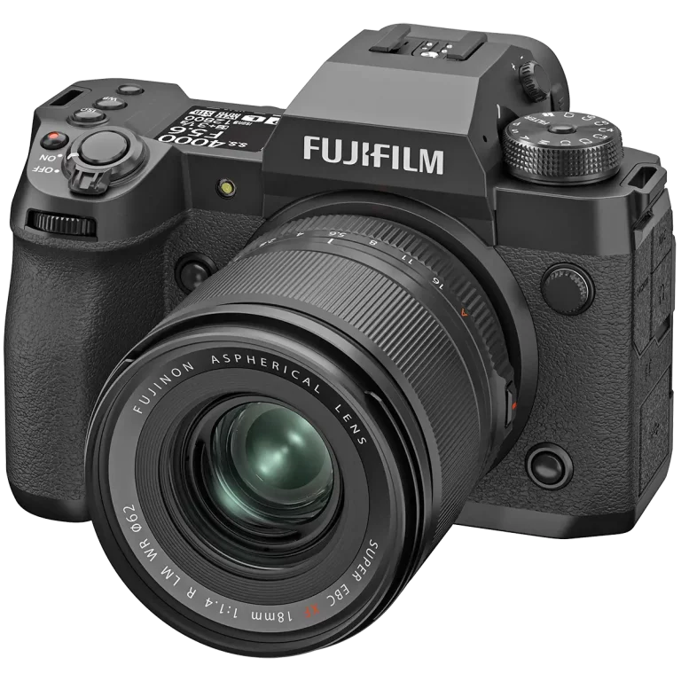 Камера Fujifilm X-H2 - вид сверху