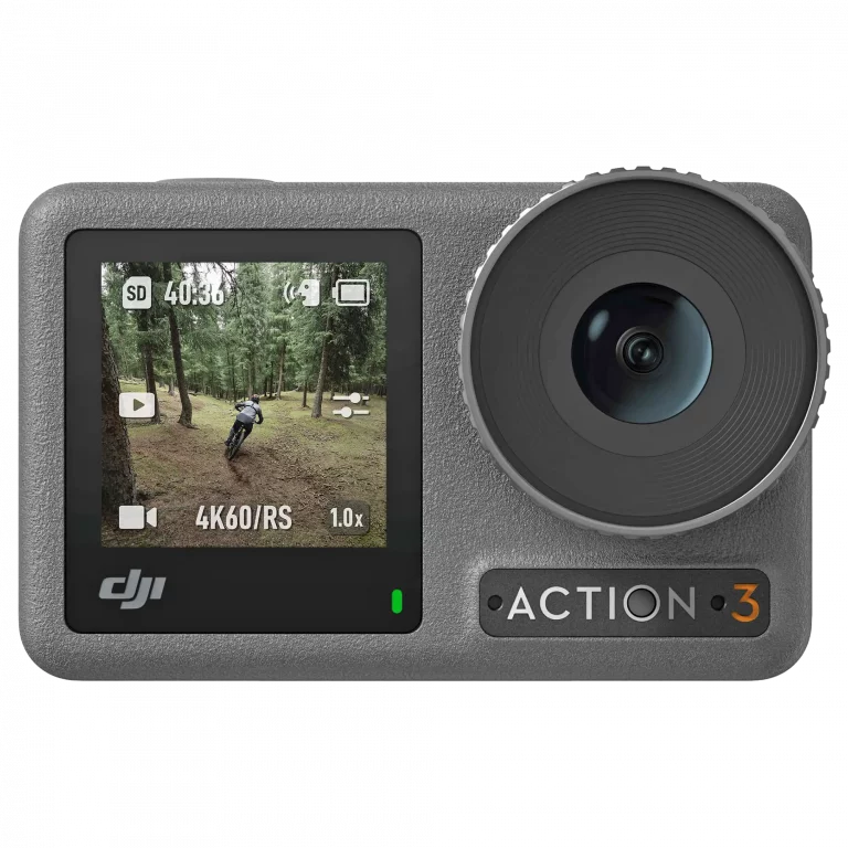 Экшн-камера DJI Osmo Action 3 - вид спереди