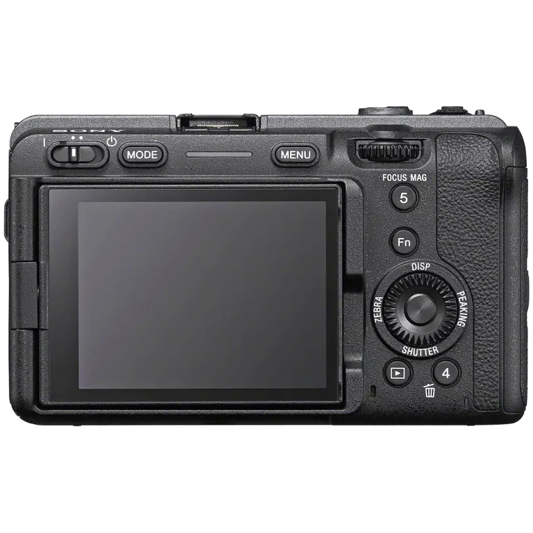 Кинокамера Sony FX-30 – вид сзади