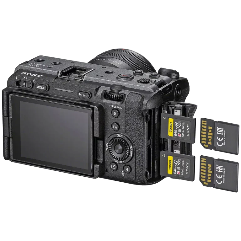 Кинокамера Sony FX-30 – вид справа