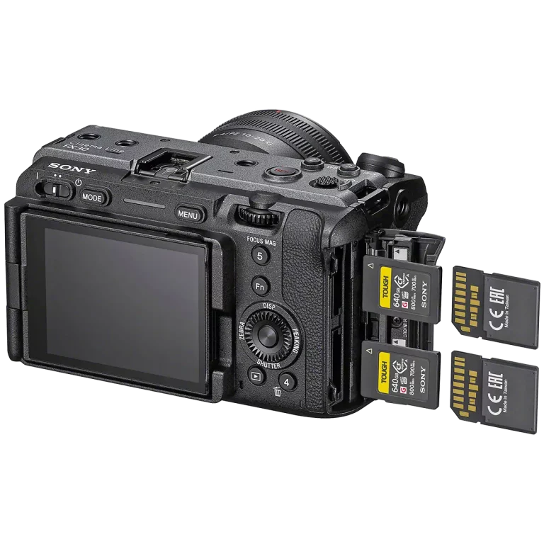 Кинокамера Sony FX-30 - вид справа