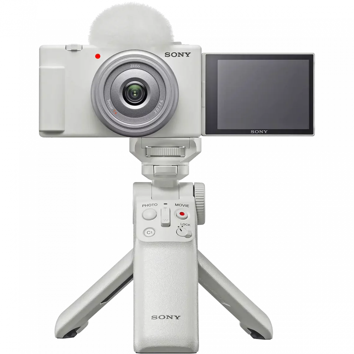 Камера для влогов Sony ZV-1F - в белом корпусе