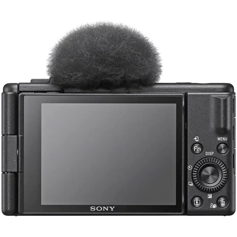 Камера для влогов Sony ZV-1F - вид сзади