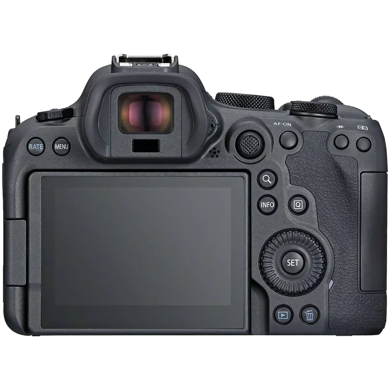 Беззеркальная камера Canon EOS R6 Mark II - вид сзади