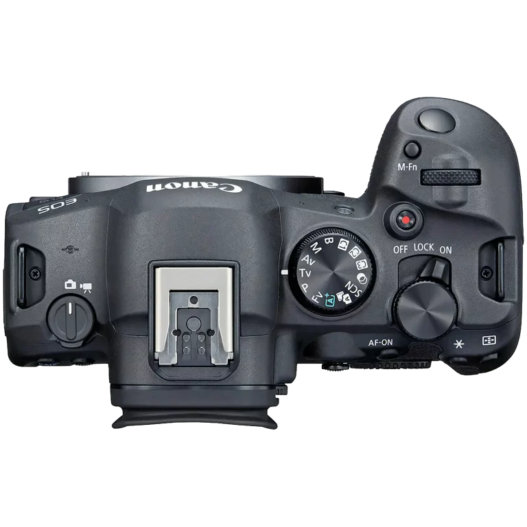 Беззеркальная камера Canon EOS R6 Mark II - вид сверху