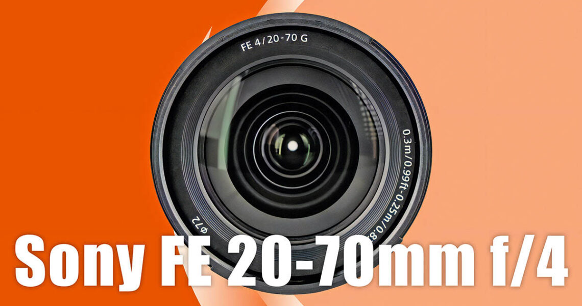 Универсальный зум-объектив Sony FE 20-70mm f/4 G - обложка новостной статьи
