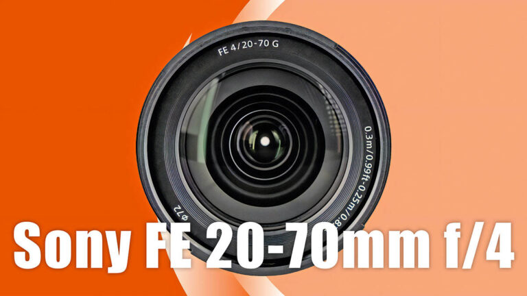 Универсальный зум-объектив Sony FE 20-70mm f/4 G - обложка новостной статьи