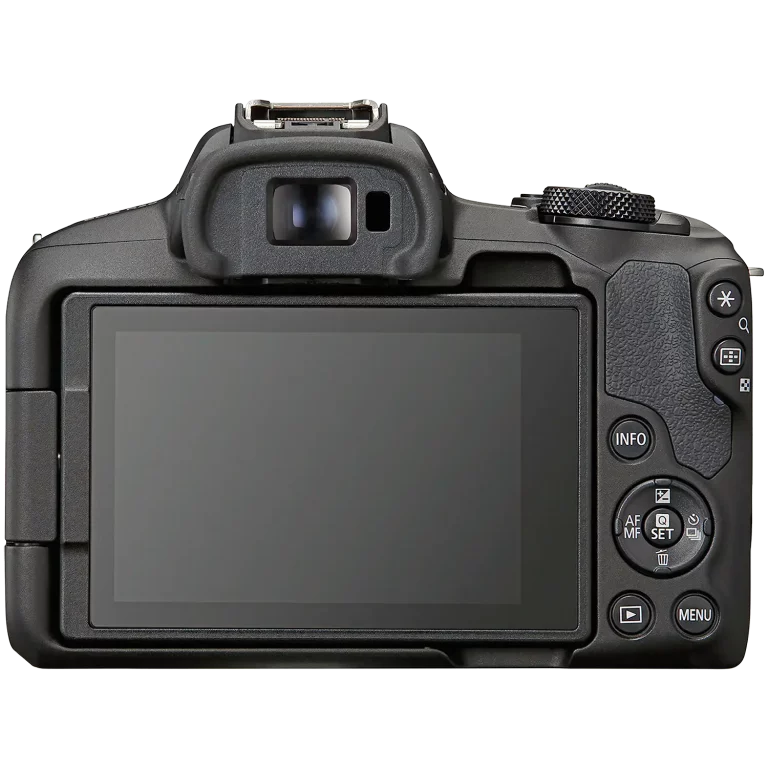 Беззеркальная APS-C камера Canon EOS R50 - вид сзади