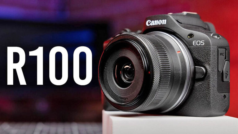 Беззеркальная фотокамера Canon EOS R100 - обложка новостной статьи