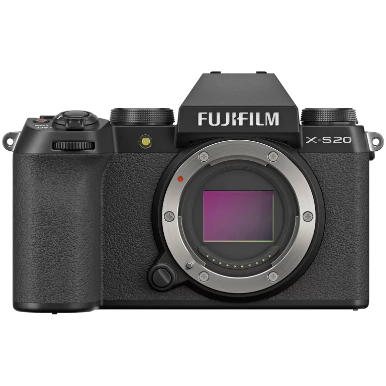 Фотокамера Fujifilm X-S20 - вид спереди