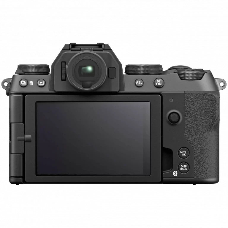 Фотокамера Fujifilm X-S20 - вид сзади