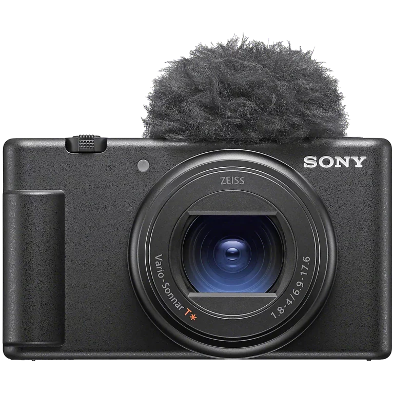 Камера для блогеров Sony ZV-1 II - вид спереди