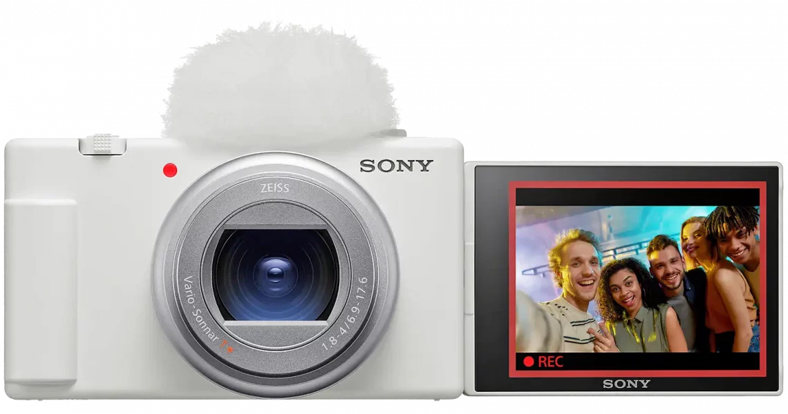 Камера для блогеров Sony ZV-1 II - в белом корпусе