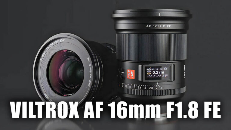 Объектив Viltrox AF 16mm F1.8 FE - обложка новостной статьи