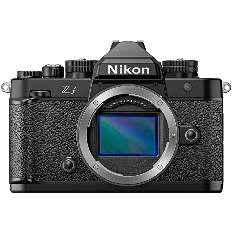 Полнокадровая фотокамера Nikon Zf - вид спереди